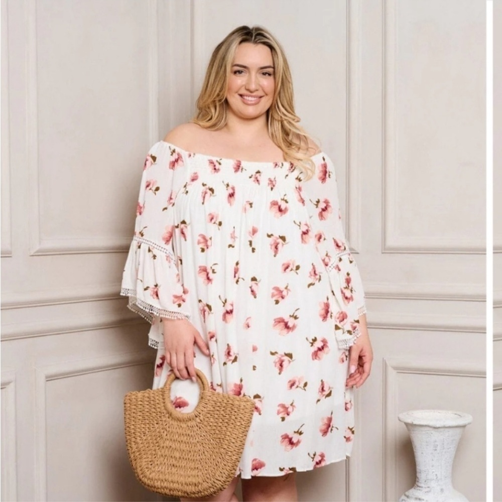NWT Just Found Brand cute floral baby doll dress size 2X 🌺 BN 34